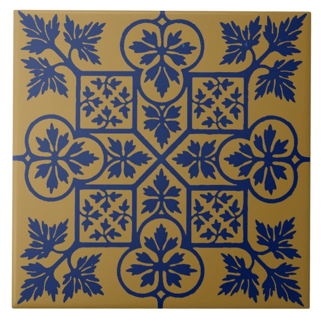 Augustus Pugin Vintage Leaf Pattern (Frente)