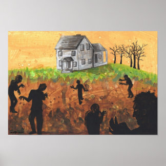 aUma Má Abordagem Zombie + Poster da Fazenda