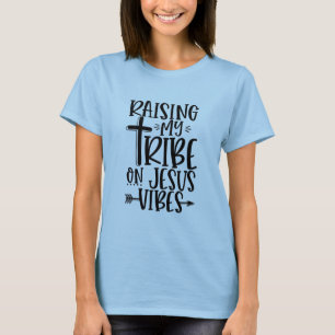 Aumentando minha tribo na camiseta de Jesus