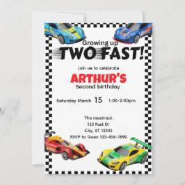 Aumentar dois convites para o aniversário do FAST