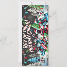 Aumente A Animação! Cartão de Natal legal