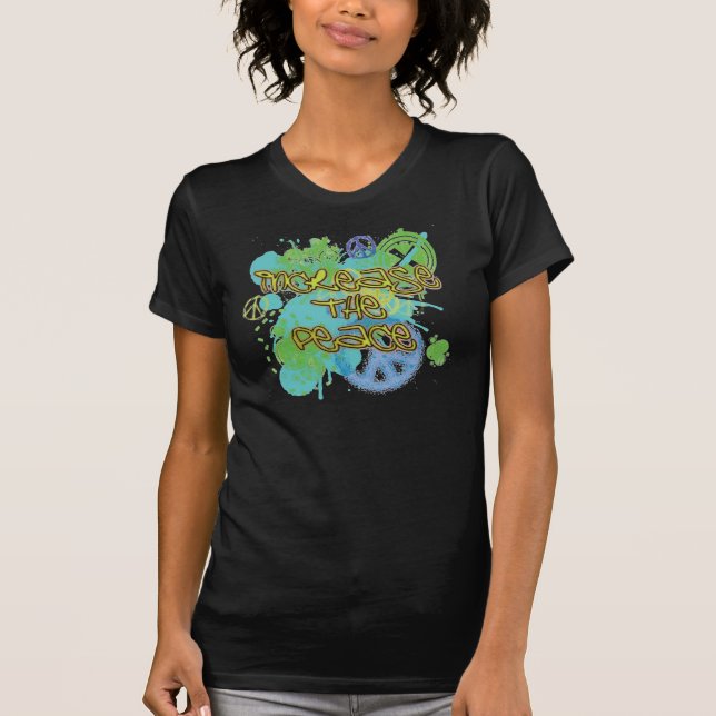 Aumente a camisa da paz (Frente)