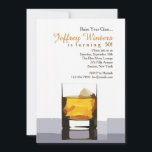 Aumente o seu convite de vidro<br><div class="desc">Celebre qualquer ocasião feliz criando um copo para um brinde ou uma boa alegria. Este convite sofisticado convida seus convidados em estilo. O cartão é fácil de personalizar com seu texto, fonte, cor da fonte, opções de forma de papel e escolha de seis tipos de papel. Envelopes brancos incluídos. Nervoso...</div>