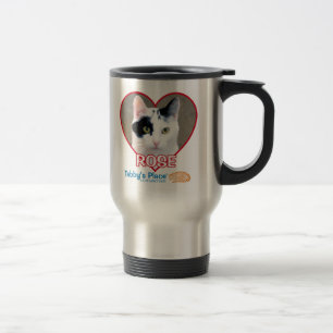 Aumentou - a caneca de viagem de aço inoxidável