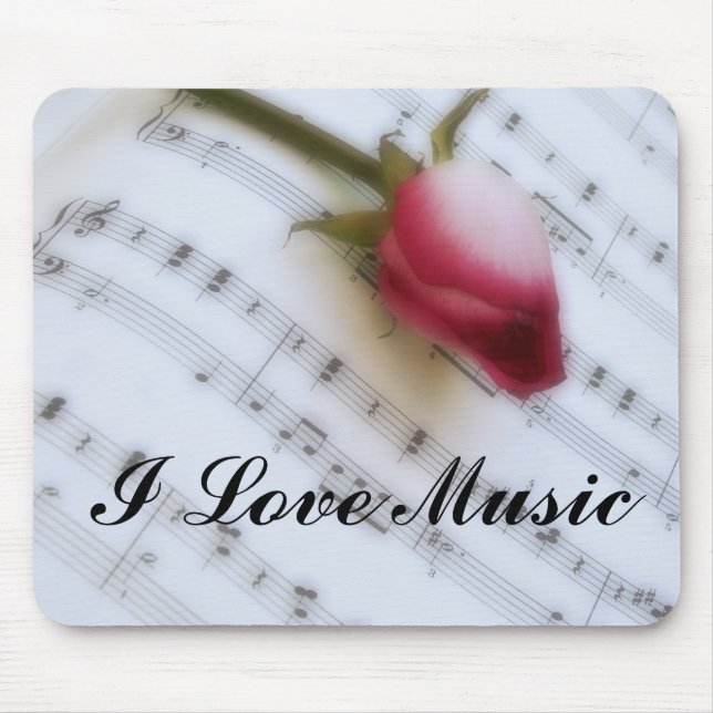 Aumentou na folha de música Mousepad (Frente)