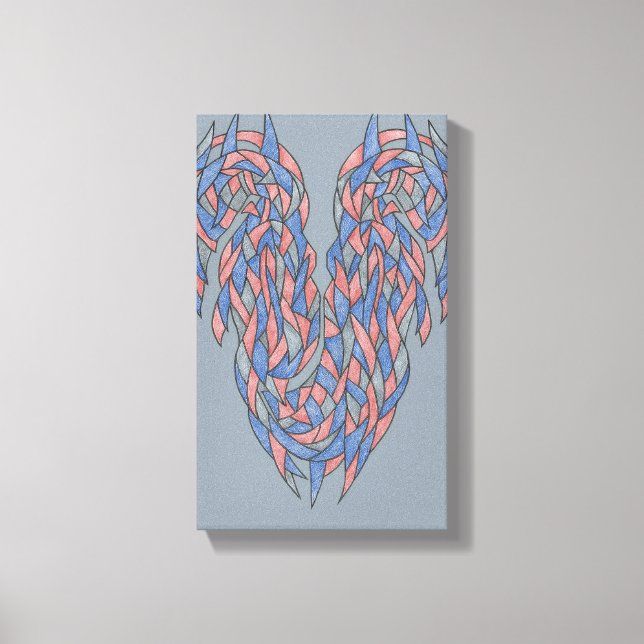 Aura Shift – Soft Gradient Abstract Canvas (Frente)