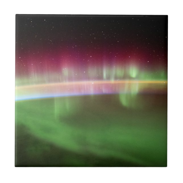 Aurora Australis - Estação Espacial Internacional (Frente)
