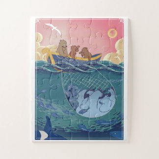 Aurora Bearialis Quebra-cabeça