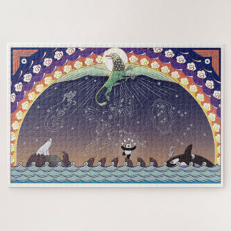 Aurora Bearialis - Quebra-cabeça Gigante