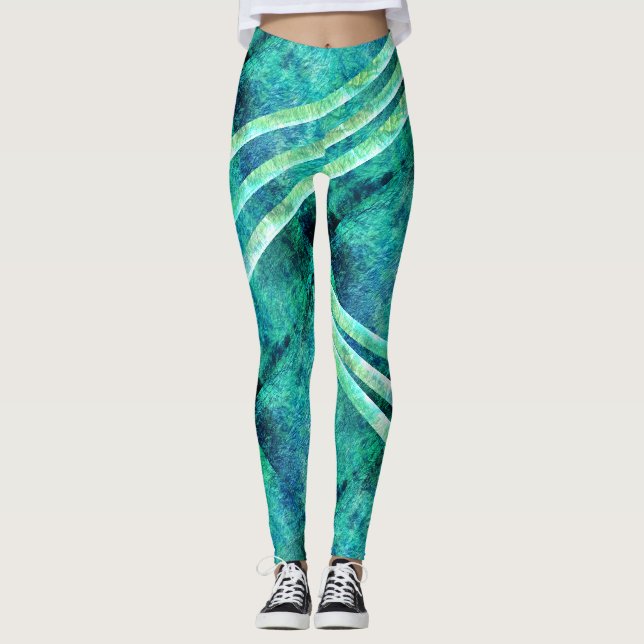 Aurora Borealis - Leggings (Frente)