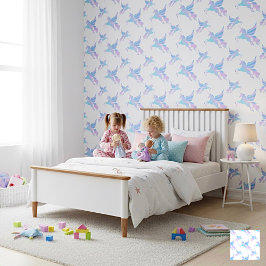 Aurora-Touched Winged Unicorn