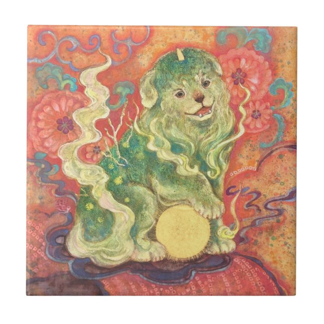 Auspicious Komainu: Guardian of Yuzen Dreams (A) (Frente)