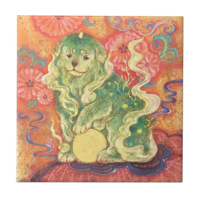 Auspicious Komainu: Guardian of Yuzen Dreams (Un  (Frente)