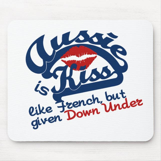 Aussie Kiss mousepad (Frente)