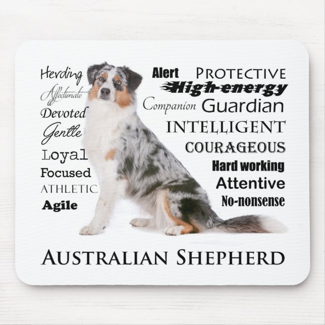 Aussie Traits Mousepad (Frente)