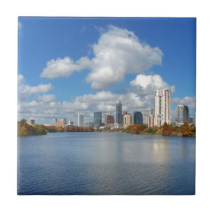 Austin Texas Boardwalk - Lago Ladybird - Skyline