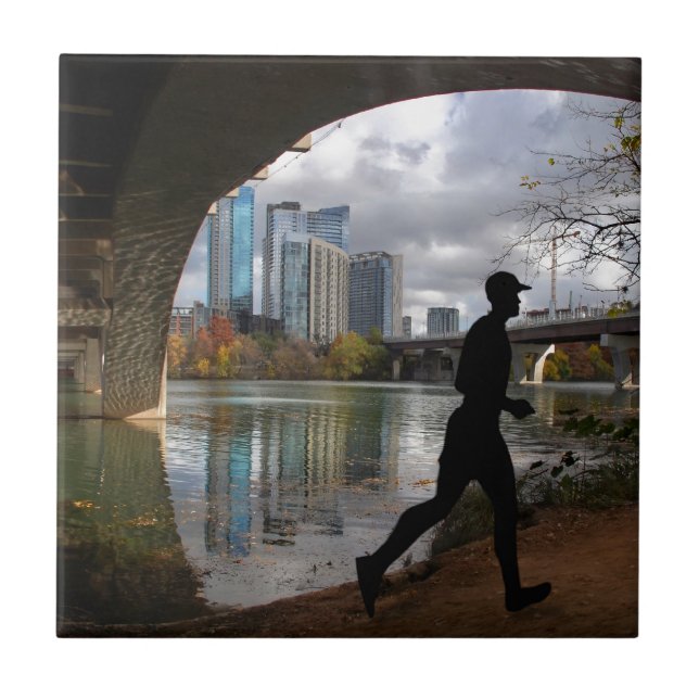Austin Texas Lady Bird Lake Trail Runner (Frente)