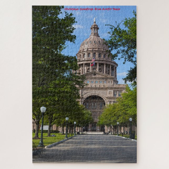 Austin Texas. Quebra-cabeça (Vertical)