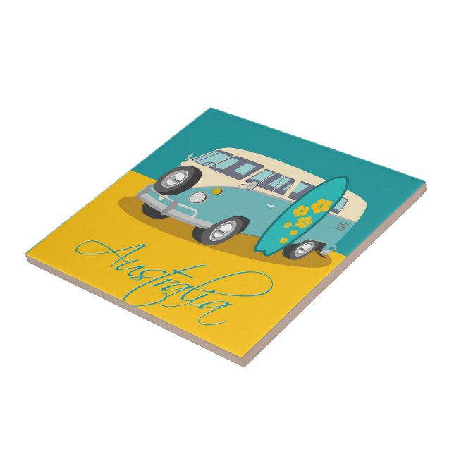 Austrália:Azulejo cerâmico (Lateral)