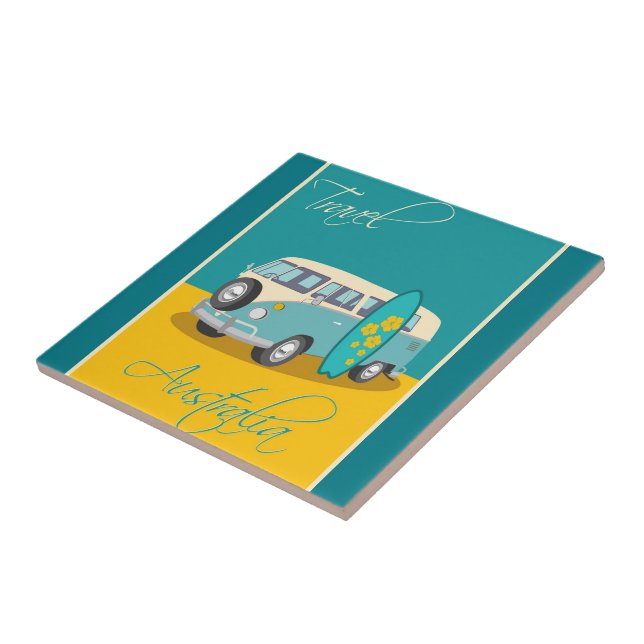 Austrália:Azulejo cerâmico (Lateral)