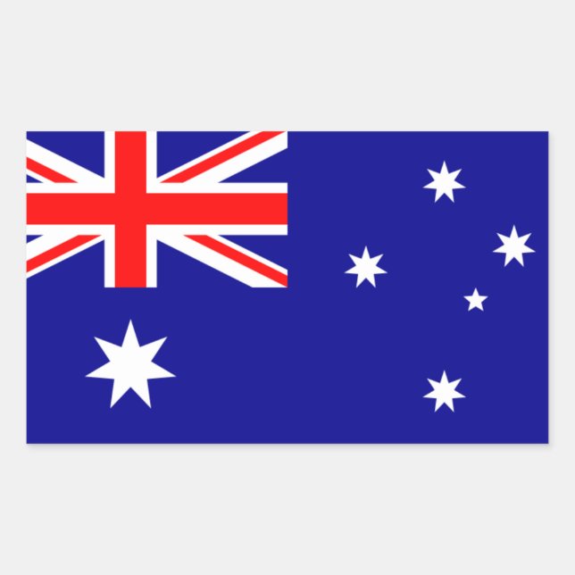 Austrália: Bandeira do adesivo australiano (Frente)