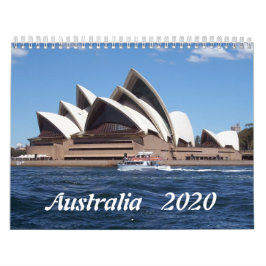 Austrália - Calendário 2020