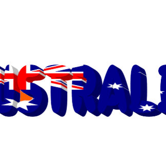Australia Canguru Etiqueta de Bagagem – Viagens pe