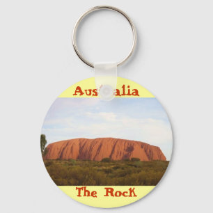 Austrália o design legal do chaveiro da rocha