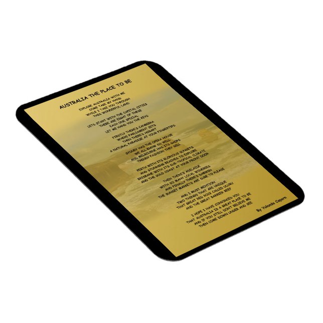 Austrália, o lugar para ser um ímã flexível (Lado Direito)