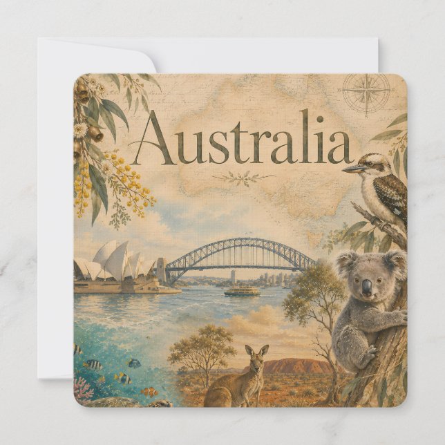 Austrália para os amantes da Austrália (Frente)