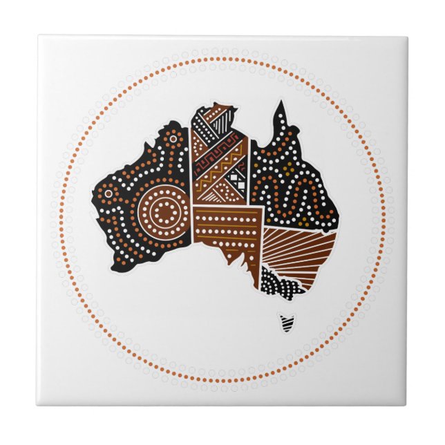Austrália pontilhou o mapa (Frente)