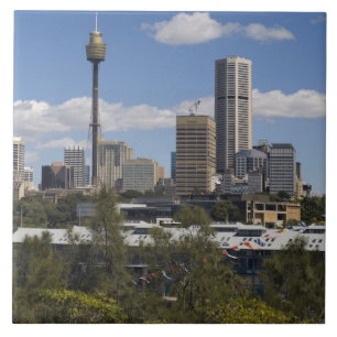 Austrália, Sydney, Potts Point. Horizonte de Sydne