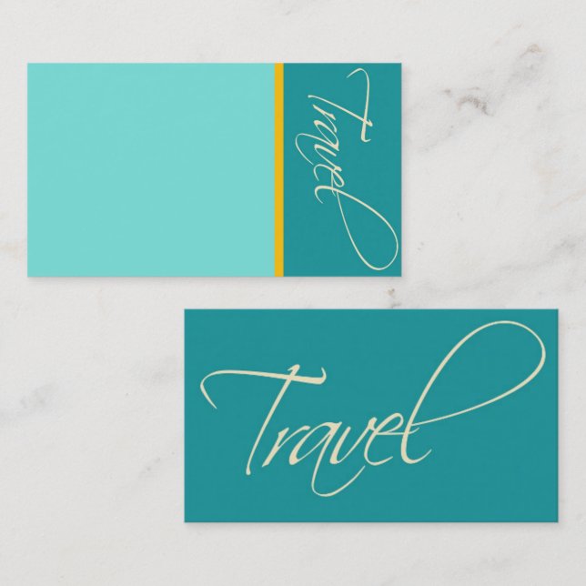 Austrália:Viagem Cartão de visita (Frente/Verso)