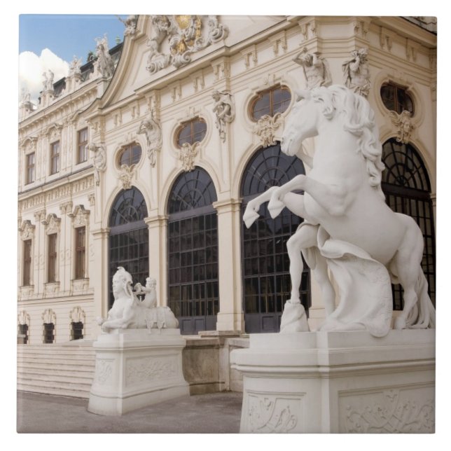Áustria, Viena, Palácios Belvedere, Superior (Frente)