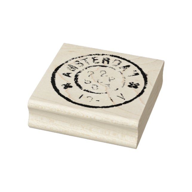 Autêntico Carimbo de Arte de Borracha do Postmark  (Carimbo)