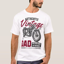 Autêntico Pai Vintage - Camisa de Motocicleta - Cl