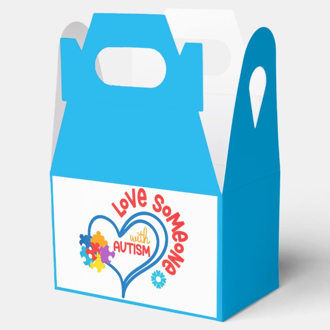 Autismo - Caixa de Favor Gable (Aberto)