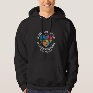 Autismo Camisa Homens Respeitam Autismo De Apoio A
