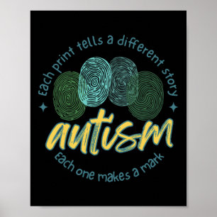 Autismo De Impressão Digital Cada Impressão Diz Um
