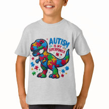 Autismo É A Camiseta De T-Shirt Das Minhas Criança