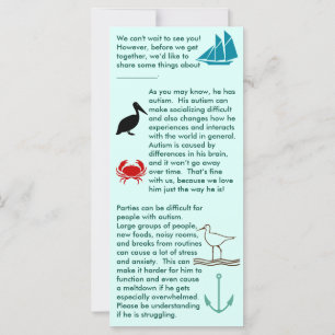 Autismo Junte-Se A Placa Plana Boy