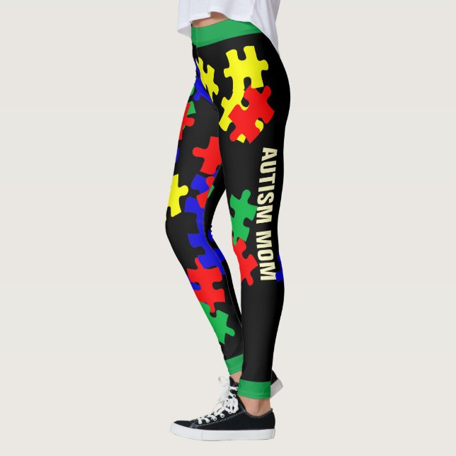 Autismo Mãe - Leggings (Esquerda)