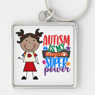 Autismo-mantenha ou crie seu próprio Chaveiro