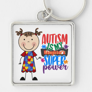 Autismo - Mantenha ou Crie seu próprio Chaveiro