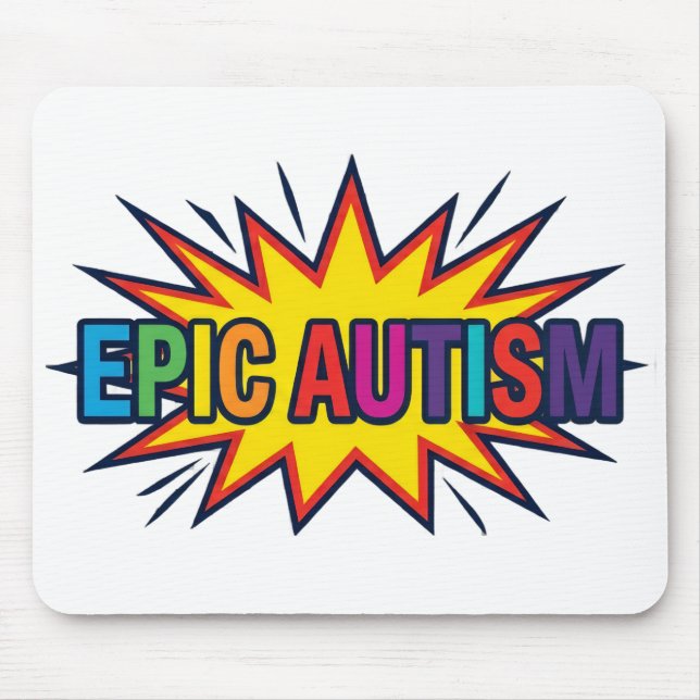 autismo, mousepad (Frente)