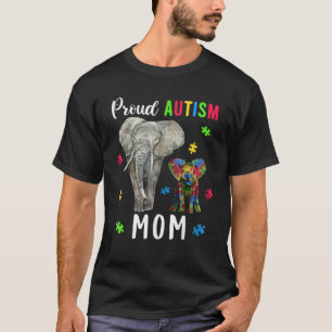 Autismo Orgulhoso das Mulheres Mamãe Camisa Engraç