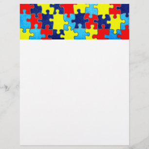 Autismo Quebra-cabeça de consciência por Shirley T