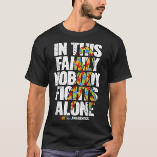 Autismo Sensibilização Camisa Suporte Família Mãe