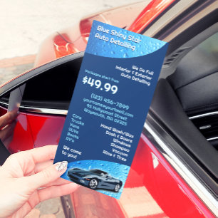 Auto cartão de detalhe da cremalheira