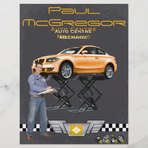 Auto Centre / Mechanic Flyer